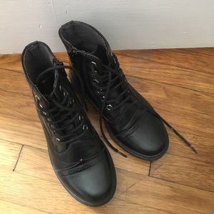 Steve Madden Combat Boots